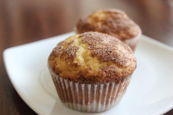 roomkaas, appelmuffins