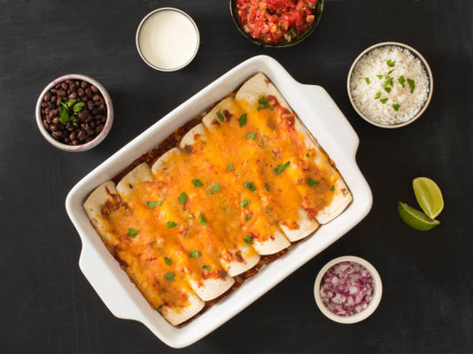 goedkope kip enchiladas