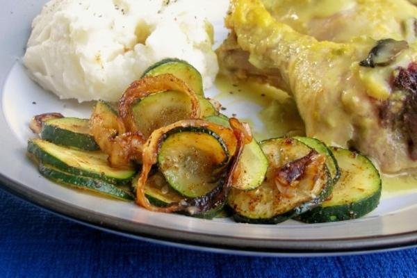 pittige courgette