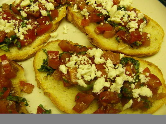 feta bruschetta