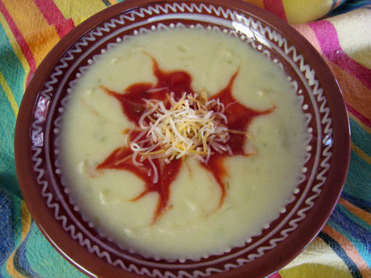 sopa de papas (aardappelsoep)