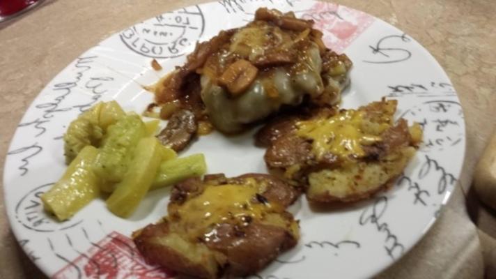 hamburger steak (hache) au poivre