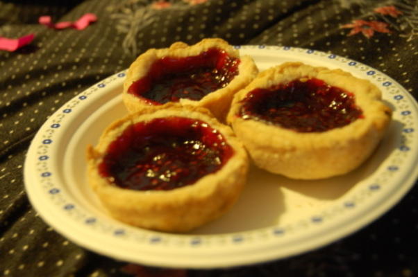 verleidelijke frambozentaartjes