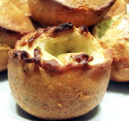 Yorkshire pudding met kruiden