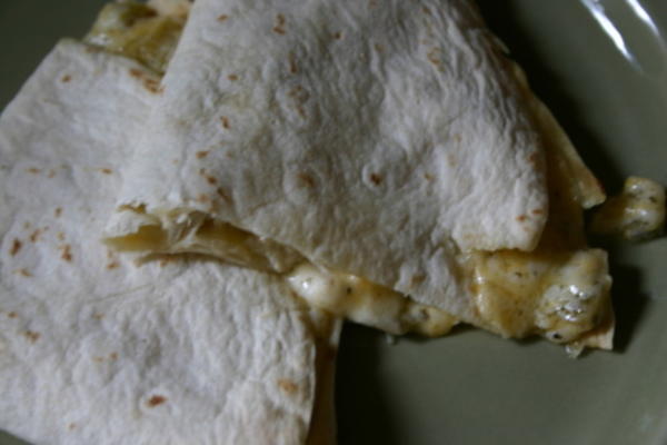 gebakken quesadillas