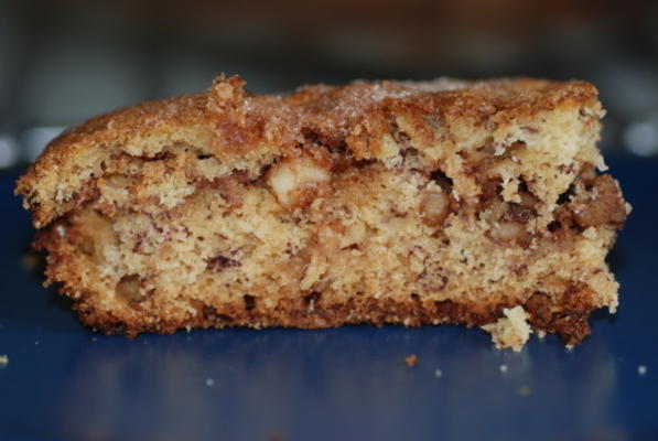 heerlijke bananencake met streusel vulling