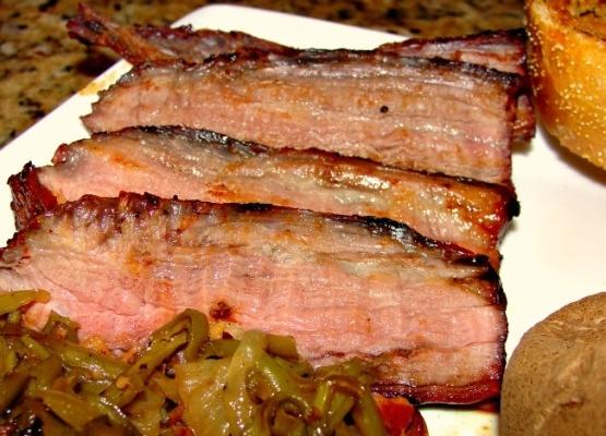 pittige cajun rok steak