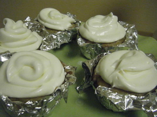 honing geglazuurde peer cupcakes rsc