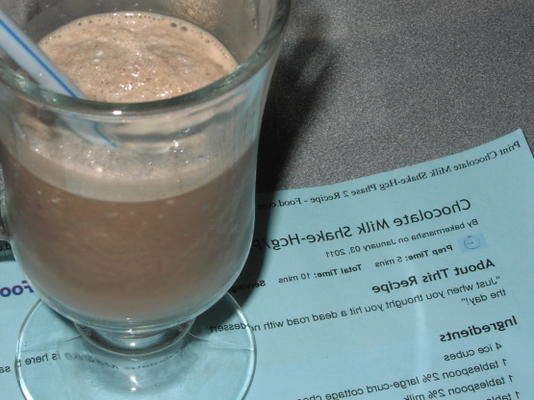 chocolademelk shake-hcg / fase 2