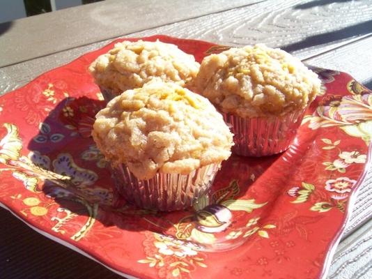 pompoenmuffins met crumble topping (g / f)