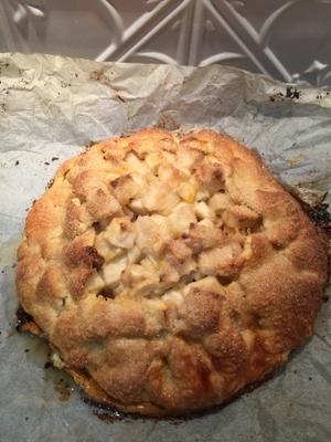 rustieke fruittaart (vrije vorm galette)