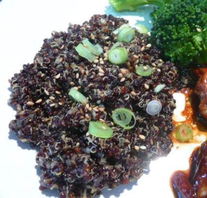 teriyaki quinoa (glutenvrij)