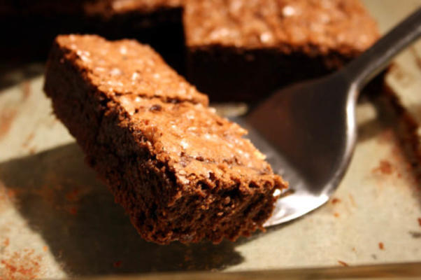 de gebakken brownie