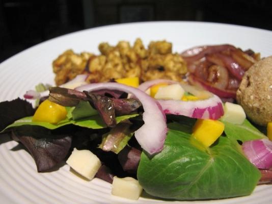 baby Romaine met mango