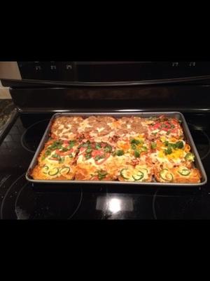 ezekiel broodpizza's