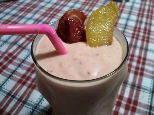 aardbeiachtige smoothie