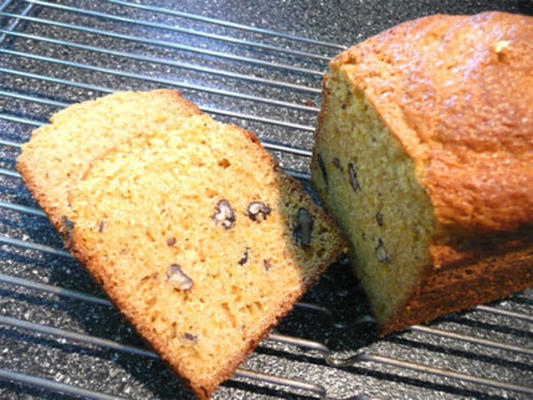 glutenvrij oranje walnotenbrood