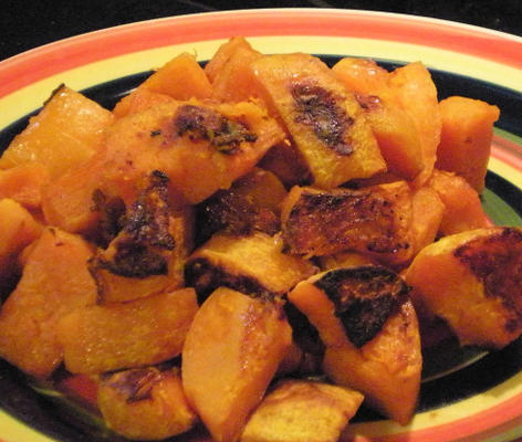 gekarameliseerde butternut squash edelstenen