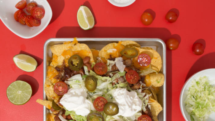 bbq nachos a la 