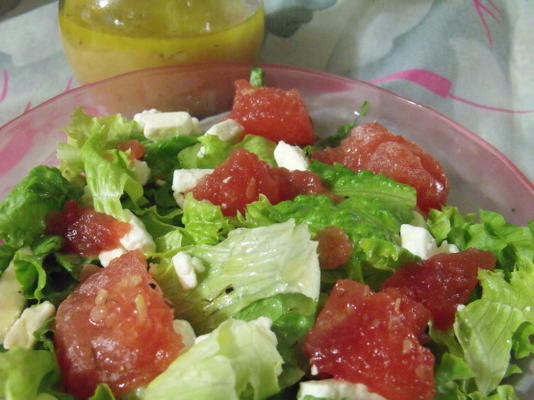 watermeon en feta salade