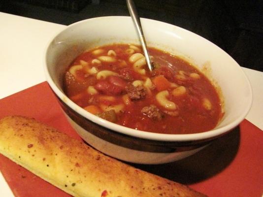 crock pot pasta fagioli