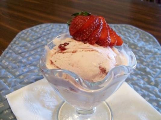 strawberry cheesecake ice cream (lite)