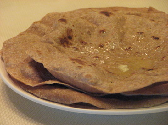 chapatis (indische of keniaanse volkoren flatbread)