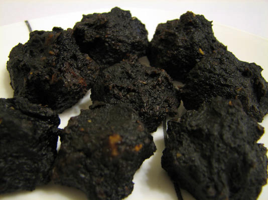 geweldige Italiaanse gehaktballen (raw food)