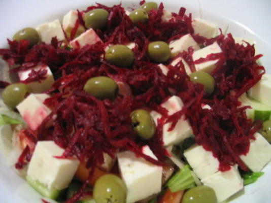 boerensalade uit cyprus (choriatiki)