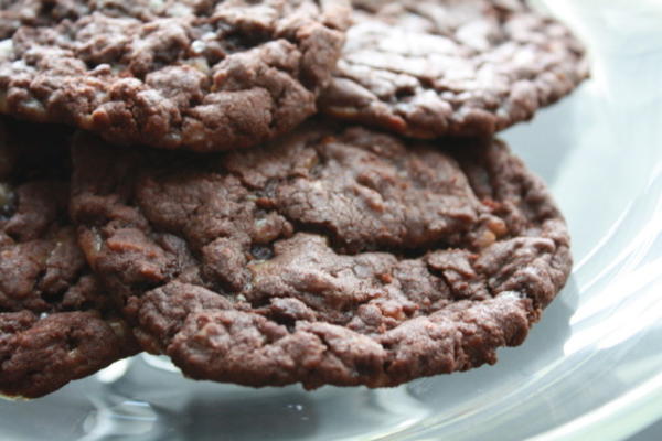 snelle en gemakkelijke chocoladetoffee-koekjes