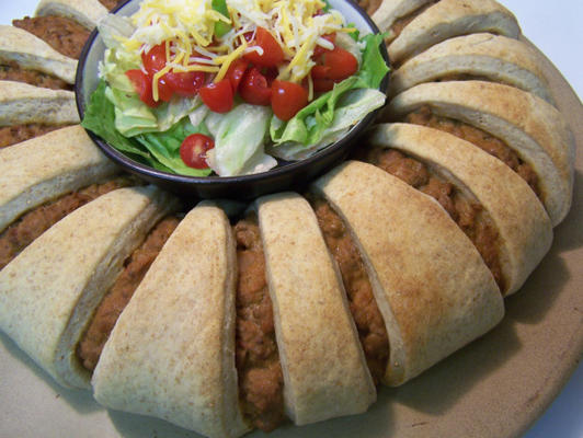 zelfgemaakte taco-ring