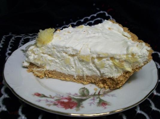 geen bak diabetische ananas-cheesecake