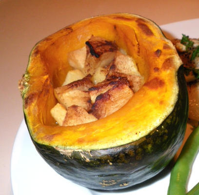 acorn squash en appels