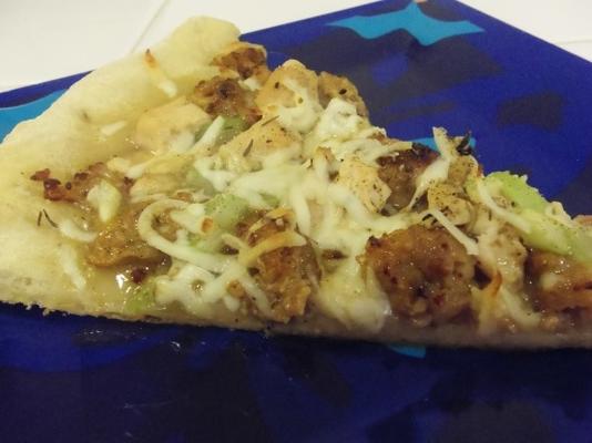 Thanksgiving pizza