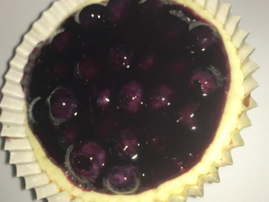 bosbessen roomkaastaartjes