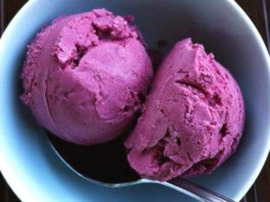 Blackberry-gelato