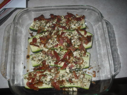 terry's feta-bacon courgette