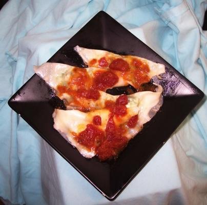 spinazie-prosciutto ravioli