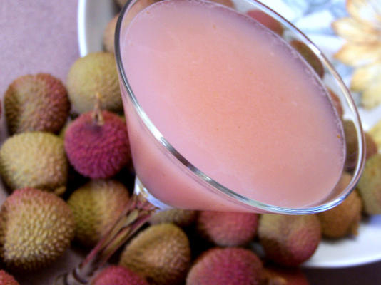 lychee saketini bloost