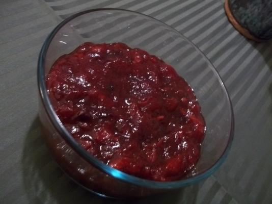 citroenmarmelade cranberrysaus