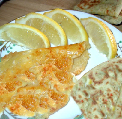 saganaki (gebakken kaas) Griekse stijl