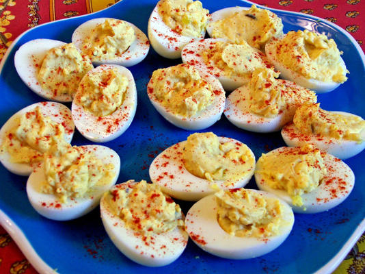 dale's peppy deviled eggs