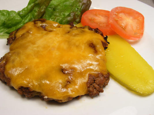 gebarbequed cheddar burgers