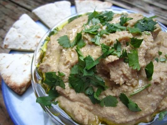 kikkererwten en tamarinde dip (hummus bi tamar hindi)