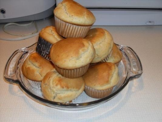 verse perzik muffins