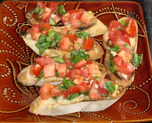 wodka-tomaat bruschetta