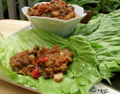 oosterse kippen sla wraps