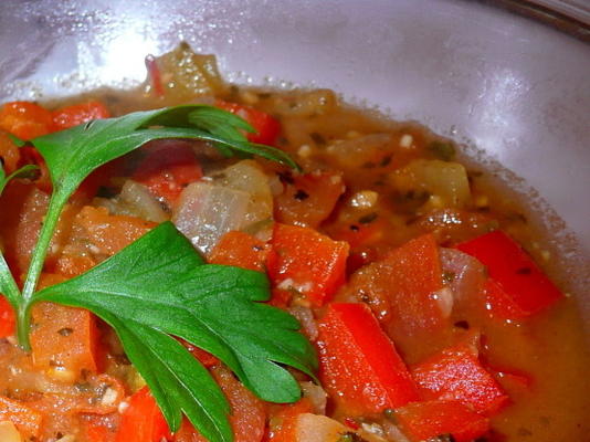 spaghetti met kruidensaus