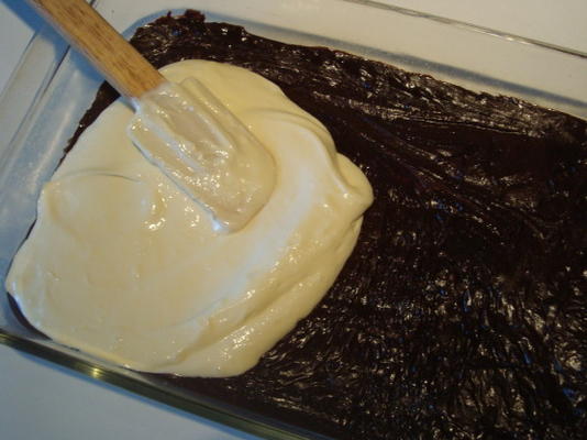 hemelse cheesecake swirl brownies