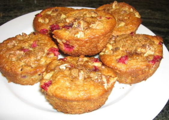 gezonde cranberry-muffins